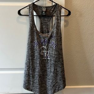 Colorado Rockies Tank - Pink-5th & Ocean